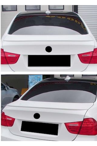 Bmw E90 Spoiler Bagaj Üstü İnce Spoyler Spoyler Boyasız Plastik