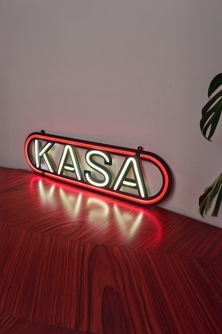 Kasa Neon Led Yazısı