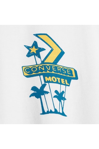 Converse Erkek Beyaz T-shirt 10027725 Beyaz