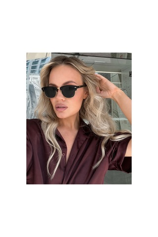 Club Master Güneş Gözlüğü Unisex Uv400 Korumalı Unisex Ae3016 Siyah