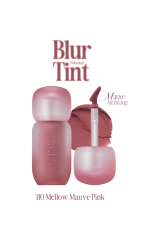 Blur Efektiyle Dolgun Görünüm Sunan Kadife Bitişli Tint Clıo Volumate Blur Tint 110 Mellow Mauvepink 110 Mellow Mauve Pink