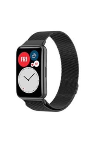 Huawei Watch Fit Uyumlu Krd-01 Metal Zore Kordon-gümüş