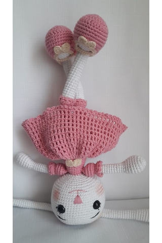 Amigurumi Pembe Tavşan Oyuncak