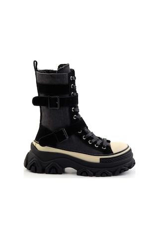 Bambi Siyah Kadın Bot & Bootie K02185039718 Siyah