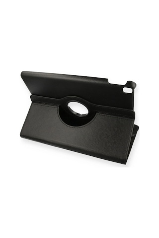 Apple iPad Uyumlu Pro 13 2024 Kılıf 360 Tablet Deri Kılıf - Siyah