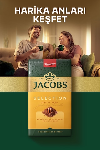 Jacobs Selection Filtre Kahve 8 x 250 G