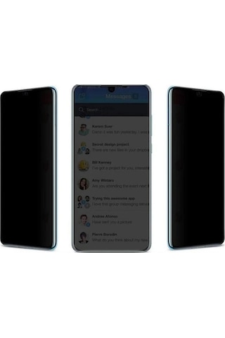 Samsung Galaxy Uyumlu A51 Hayalet Ekran Koruyucu Tam Kaplayan Gizli Privacy 9018000001815