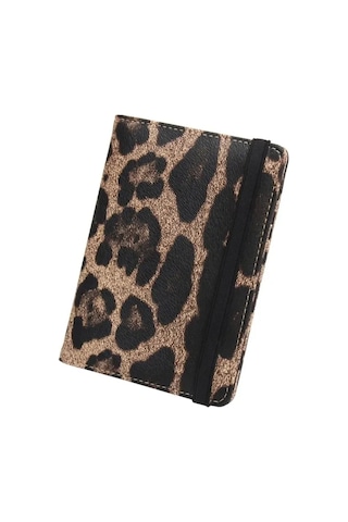 Springsun Leopar Desenli Pasaport Kılıfı - Rfıd Korumalı, Hafif Ve Şık Tasarım