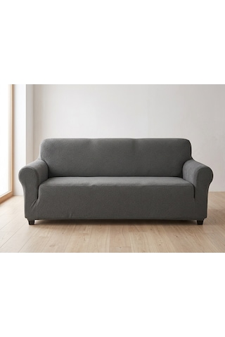 Bohem Likralı Koltuk Örtüsü Takımı 3+3+1+ 1 Yumuşak Dokulu Esnek Modern Desenli Koltuk Kılıfı