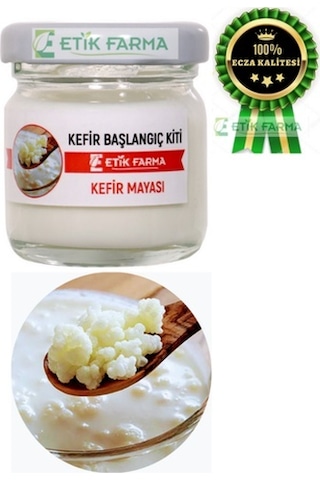 Etik Farma Kefir Mayası Başlangıç Kiti 40 ML