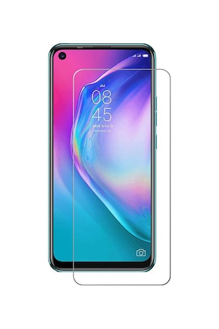 Tecno Camon 16 Nano Kırılmaz Cam Ekran Koruyucu Şeffaf