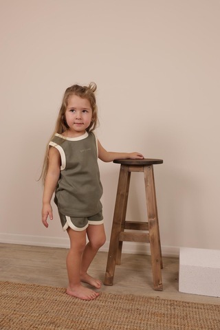 Ohlalakoala Haki Unisex Atlet Şort Takım