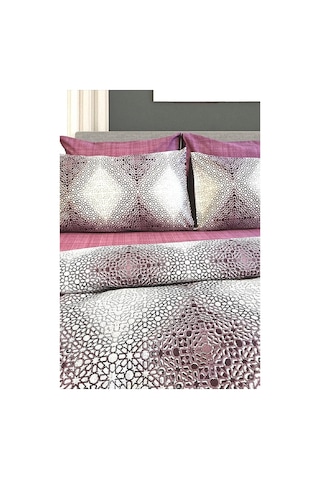 Tek Kişilik Ranforce Nevresim Takımı Lastikli Çarşaflı Ottoman G.kurusu