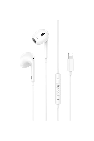 Hoco M1 Max Apple iPhone Uyumlu Lightning Kulakiçi Mikrofonlu Kablolu Kulaklık- 5775 Belirtilmemiş