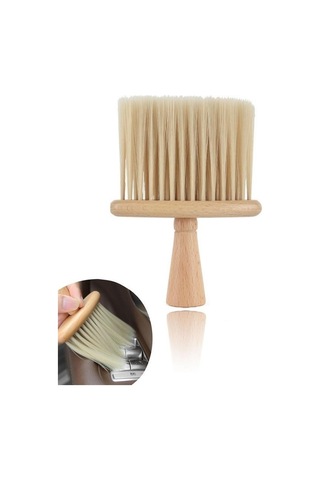 Ollevra Araba İçin Ahşap Saplı Yumuşak Kıl Fırça Detaylı Toz Alma Temizleme Fırçası