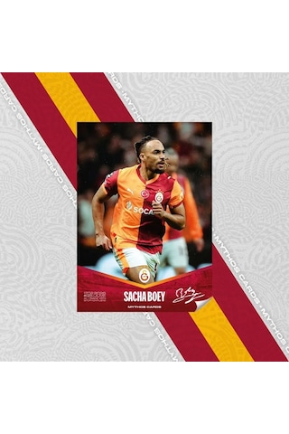Galatasaray X Juventus - Sacha Boey İmzalı Statik Poster
