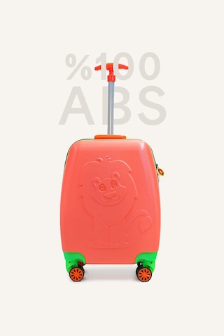 Wexta Wx-413 Disney Serisi Turuncu Aslan Logo Çocuk Çocuk Valizi Diğer