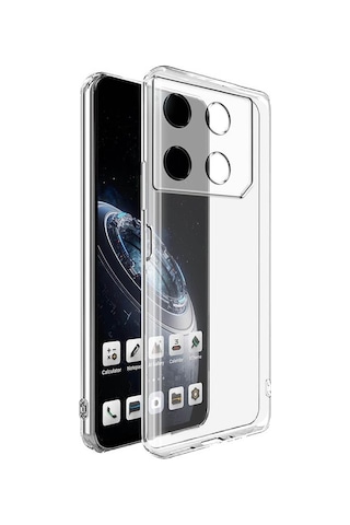 Kvy İnfinix Gt 20 Pro Kamera Korumalı Süper Silikon Kılıf Şeffaf