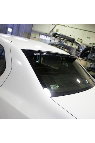 Renault Symbol Arka Cam Üstü Spoyler Rüzgarlık Parlak Siyah 2013+
