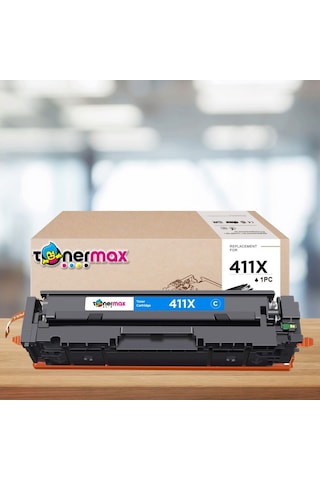 Hp Color Laserjet Pro M452dw Cf411x Mavi Uyumlu Toner Çipli