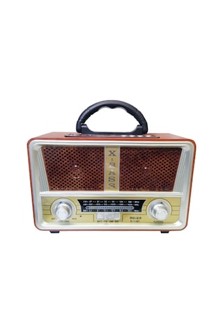 Meier M - 112Bt Usb/Sd/Mp3/Bluetooth Şarjlı Nostaljik Radyo