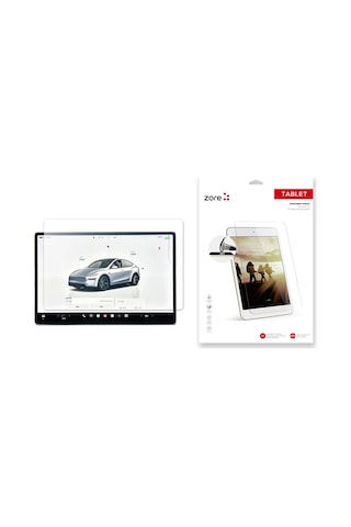 Tesla Model Y Zore Yeni Seri 2in1 Nano Araç Multimedya Ekran Koruyucu Tesla Model Y Zore Yeni Seri 2in1 Nano Araç Multimedya Ekran Koruyucu