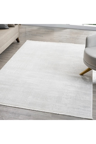 Nova White Koleksiyonu Lüx Beyaz Modern Halılar Nw15503ks