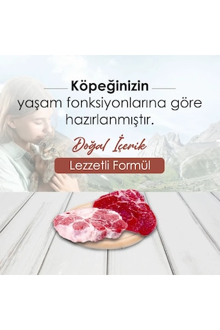 Bonnie Biftekli Yetişkin Kuru Köpek Maması 15 KG