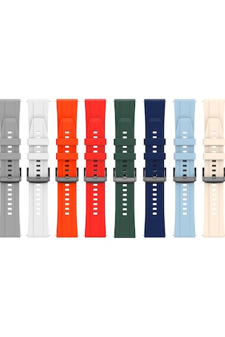 Huawei Watch Gt 4 46mm Silikon Saat Kayışı Spor Bileklik Saat Kayışı İçin 22mm Kayış