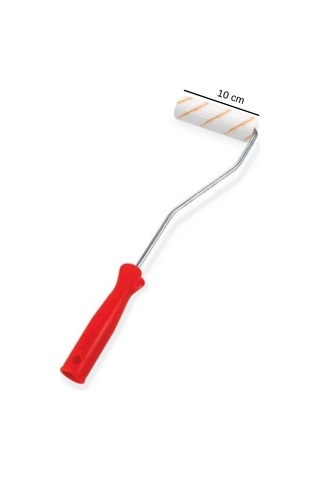 25-20-10 Cm Boya Rulosu Geniş Yüzeyler İçin Profesyonel Rulo Fırça, Ergonomik Saplı Ve Dayanıklı Metal Göv