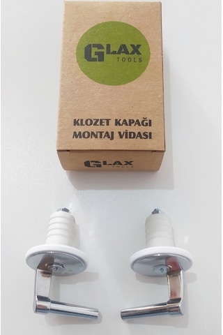 Klozet Kapağı Vidası / Klozet Kapak Vidası - Metal Üstten Sıkmalı