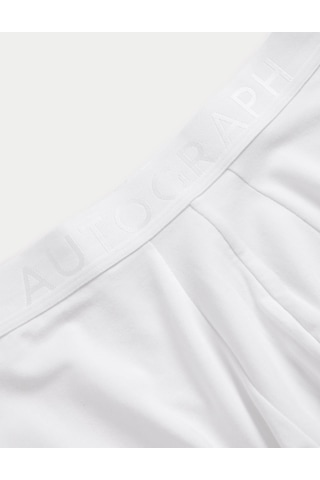 Marks & Spencer 5'li Pamuk Karışımlı Cool & Fresh Trunk Seti T14006135a Beyaz