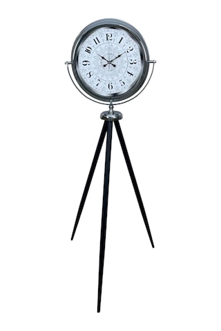 Elegance Desenli Tripod Ayaklı Saat Çok Renkli