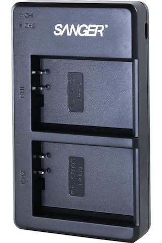 Sanger Lp E10 Canon İkili Usb Şarj Aleti