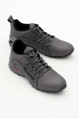 Tonny Black Rahat Kalıp Termo Taban Bağcıklı Unisex Füme Spor Ayakkabı Tbps005 Füme