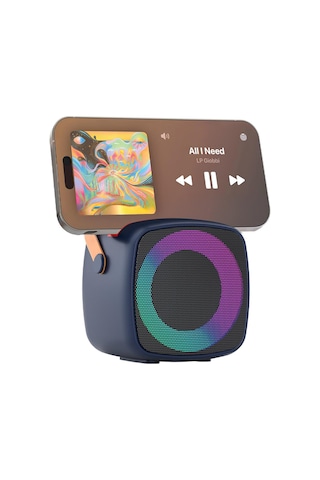 Polosmart Fs105 Taşınabilir Şarjlı Kablosuz Bluetooth Hoparlör Speaker 1200 Mah Siyah