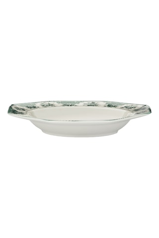 Evaliza Voila Çukur Tabak Yeşil 22 Cm Çok Renkli