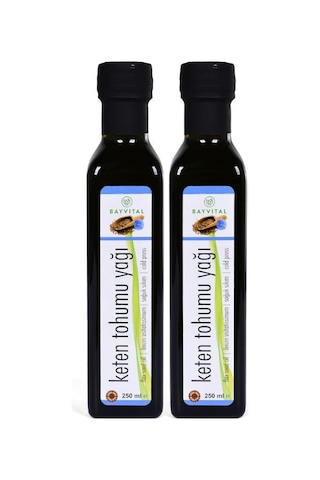 Bayvital Keten Tohumu Yağı 2 x 250 ML
