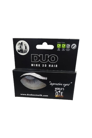 Duo 3D 20 Doğal İpek Takma Kirpik