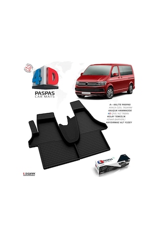 Vw Transporter T6 4d Havuzlu Paspas 2015-2025 A+kalite