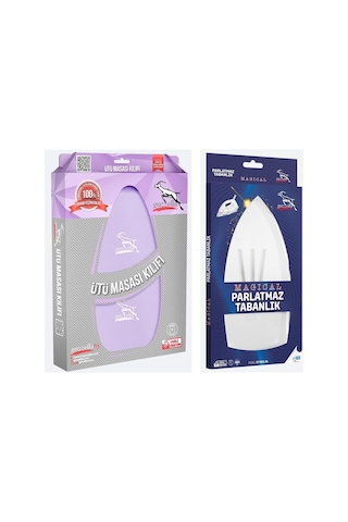 Eym Gazella Ütü Altlığı + Ütü Masası Kılıfı Bezi 50 X 135 Cm Lila Genel