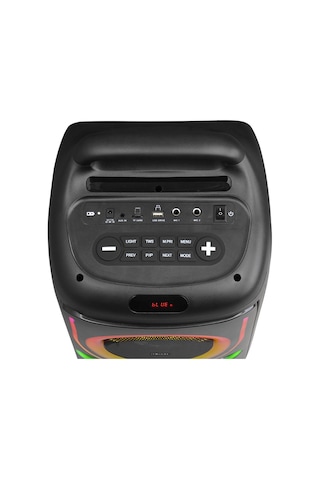Mikado Md-66bt Thunderbag 40w 3600mah Çanta Taşıma Özellikli Usb/bt/tf/tws Rgb Işıklı Kablosuz Mikrofonlu Toplantı-parti