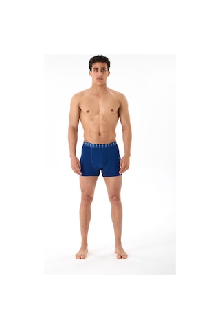 Mutig Tencel Modal Erkek Boxer 3'lü Siyah - Lacivert