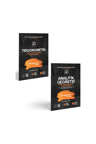Ayt Trigonometri Ve Analitik Geometri Video Konu Anlatımlı Soru Bankası Seti 2 Kitap