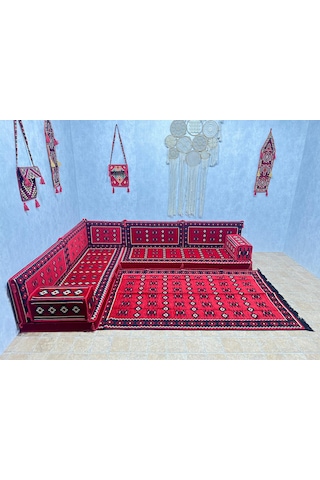 Coton Şark Köşesi Lüks Minder Takımı