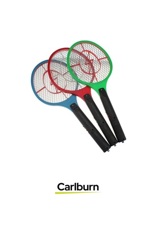 Özel Üretim Ergonomik Saplı Uv Işıklı Şarjlı Elektrikli Haşere Sinek Sivrisinek Böcek Avlama Raketi