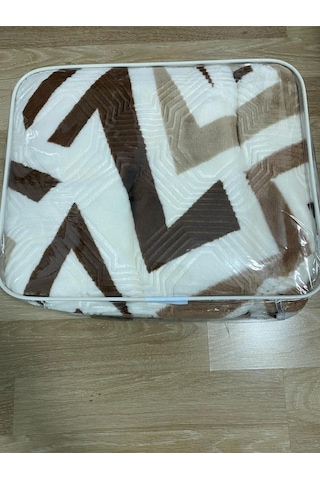 Aksu Tek Kişilik Battaniye Çantali Kahve Model 1 Kahve