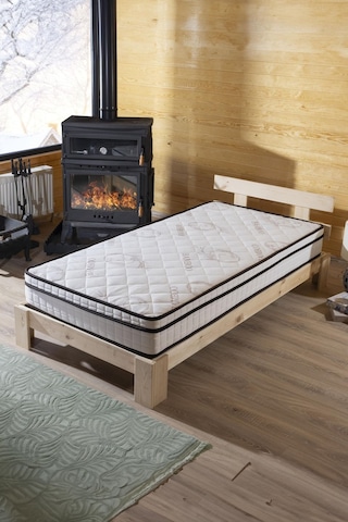 Mubo Ekstra Bamboo Ortopedik Yaylı Yatak 20cm 80x200