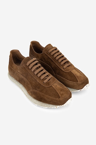 Valmenti Erkek Hakiki Deri Kahverengi Sneakers & Spor Ayakkabı 1202 2891-435 Erk Ayk Y26 Sıgaro Suet