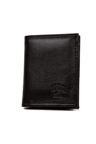 Newish Polo Erkek Bozuk Para Hazneli Kartlık Ve Cüzdan - New033 Siyah